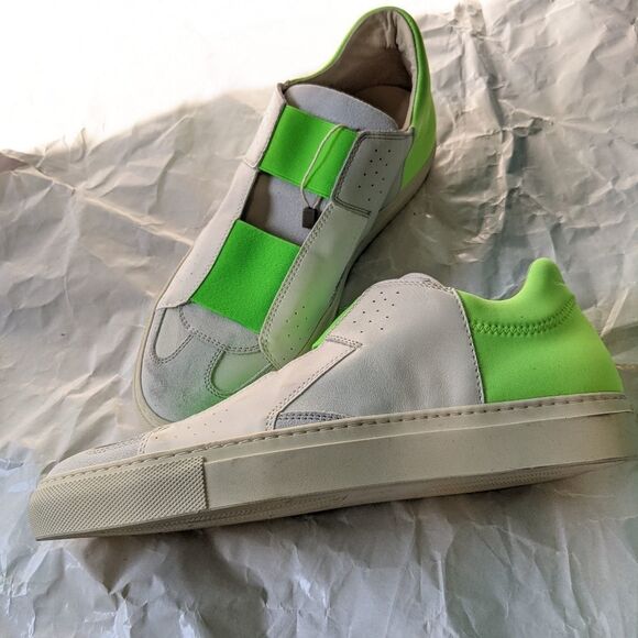 𝅺MAISON Margiela MM6 leather nylon sneakers 5(38) BNWOB - Picture 8 of 16